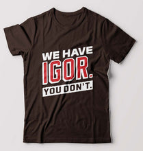 Load image into Gallery viewer, Igor T-Shirt for Men-Coffee Brown-Ektarfa.online