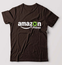 Load image into Gallery viewer, Amazon Prime T-Shirt for Men-Coffee Brown-Ektarfa.online