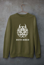 Load image into Gallery viewer, Disturbed Unisex Sweatshirt for Men/Women-Olive Green-Ektarfa.online