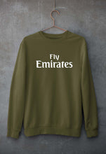 Load image into Gallery viewer, Fly Emiates Unisex Sweatshirt for Men/Women-Olive Green-Ektarfa.online