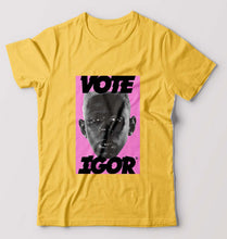 Load image into Gallery viewer, Igor T-Shirt for Men-Golden Yellow-Ektarfa.online