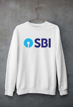 Load image into Gallery viewer, State Bank of India(SBI) Unisex Sweatshirt for Men/Women-White-Ektarfa.online