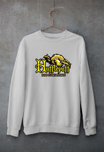 Load image into Gallery viewer, Hufflepuff Harry Potter Unisex Sweatshirt for Men/Women-Grey Melange-Ektarfa.online