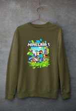 Load image into Gallery viewer, Minecraft Unisex Sweatshirt for Men/Women-Olive Green-Ektarfa.online