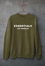 Load image into Gallery viewer, Essentials Unisex Sweatshirt for Men/Women-Olive Green-Ektarfa.online