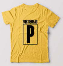 Load image into Gallery viewer, Portishead T-Shirt for Men-Golden Yellow-Ektarfa.online
