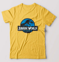 Load image into Gallery viewer, Jurassic World T-Shirt for Men-Golden Yellow-Ektarfa.online