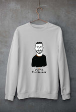 Load image into Gallery viewer, Justin Timberlake Unisex Sweatshirt for Men/Women-Grey Melange-Ektarfa.online