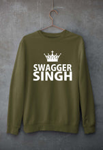 Load image into Gallery viewer, Swagger Singh Unisex Sweatshirt for Men/Women-Olive Green-Ektarfa.online