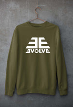 Load image into Gallery viewer, Evolve Unisex Sweatshirt for Men/Women-Olive Green-Ektarfa.online