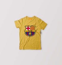 Load image into Gallery viewer, Barcelona Kids T-Shirt for Boy/Girl-Golden Yellow-Ektarfa.online