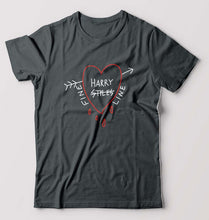 Load image into Gallery viewer, Harry Styles T-Shirt for Men-Steel grey-Ektarfa.online