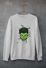 Load image into Gallery viewer, Hulk Unisex Sweatshirt for Men/Women-Grey Melange-Ektarfa.online