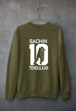 Load image into Gallery viewer, Sachin Tendulkar Unisex Sweatshirt for Men/Women-Olive Green-Ektarfa.online
