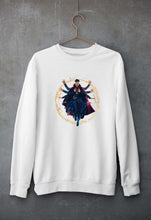 Load image into Gallery viewer, Doctor Strange Superhero Unisex Sweatshirt for Men/Women-White-Ektarfa.online