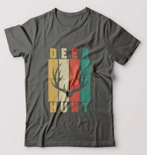 Load image into Gallery viewer, Deer T-Shirt for Men-Charcoal-Ektarfa.online