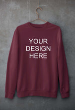 Load image into Gallery viewer, Customized-Custom-Personalized Unisex Sweatshirt for Men/Women-Maroon-Ektarfa.online
