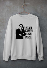 Load image into Gallery viewer, Michael Scott That's What She Said Unisex Sweatshirt for Men/Women-Grey Melange-Ektarfa.online