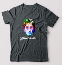 Load image into Gallery viewer, John Lennon T-Shirt for Men-Steel grey-Ektarfa.online