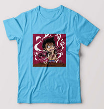 Load image into Gallery viewer, Monkey D. Luffy T-Shirt for Men-Light Blue-Ektarfa.online