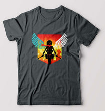 Load image into Gallery viewer, Attack on Titan T-Shirt for Men-Steel grey-Ektarfa.online