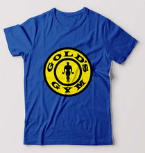 Load image into Gallery viewer, Gold's Gym T-Shirt for Men-Royal Blue-Ektarfa.online