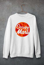 Load image into Gallery viewer, Occupy Mars Elon Musk Unisex Sweatshirt for Men/Women-White-Ektarfa.online