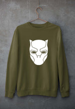 Load image into Gallery viewer, Black Panther Superhero Unisex Sweatshirt for Men/Women-Olive Green-Ektarfa.online