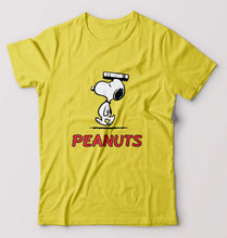 Load image into Gallery viewer, Peanuts Snoopy T-Shirt for Men-Yellow-Ektarfa.online