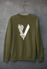 Load image into Gallery viewer, Vikings Unisex Sweatshirt for Men/Women-Olive Green-Ektarfa.online