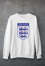 Load image into Gallery viewer, England Football Unisex Sweatshirt for Men/Women-White-Ektarfa.online