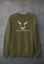 Load image into Gallery viewer, Lewis Hamilton F1 Unisex Sweatshirt for Men/Women-Olive Green-Ektarfa.online