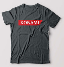 Load image into Gallery viewer, Konami T-Shirt for Men-Steel grey-Ektarfa.online