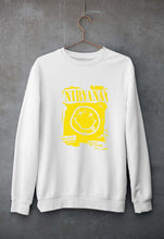 Load image into Gallery viewer, Nirvana Unisex Sweatshirt for Men/Women-White-Ektarfa.online