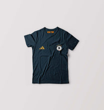 Load image into Gallery viewer, Germany Football Kids T-Shirt for Boy/Girl-Petrol Blue-Ektarfa.online