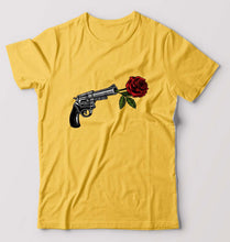 Load image into Gallery viewer, Guns N' Roses T-Shirt for Men-Golden Yellow-Ektarfa.online