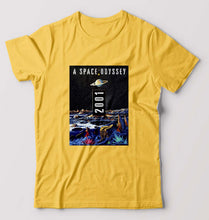 Load image into Gallery viewer, 2001 A Space Odyssey T-Shirt for Men-Golden Yellow-Ektarfa.online