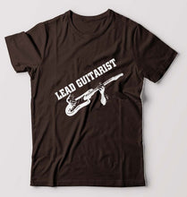 Load image into Gallery viewer, Guitarist T-Shirt for Men-Coffee Brown-Ektarfa.online
