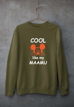 Load image into Gallery viewer, Cool Like My Maamu Unisex Sweatshirt for Men/Women-Olive Green-Ektarfa.online
