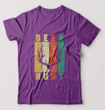 Load image into Gallery viewer, Deer T-Shirt for Men-Purple-Ektarfa.online