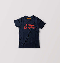 Load image into Gallery viewer, Li-Ning Kids T-Shirt for Boy/Girl-Navy Blue-Ektarfa.online