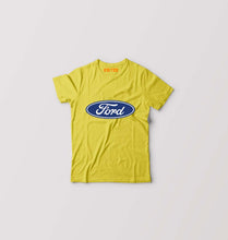 Load image into Gallery viewer, Ford Kids T-Shirt for Boy/Girl-Mustard Yellow-Ektarfa.online
