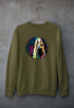 Load image into Gallery viewer, Janis Joplin Unisex Sweatshirt for Men/Women-Olive Green-Ektarfa.online
