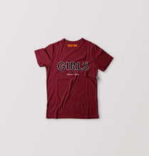 Load image into Gallery viewer, Gym Girl Power Kids T-Shirt for Boy/Girl-Maroon-Ektarfa.online