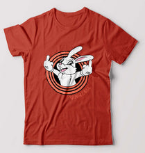 Load image into Gallery viewer, Domrebel Bunny T-Shirt for Men-Brick Red-Ektarfa.online