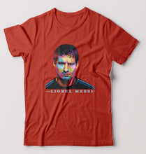 Load image into Gallery viewer, Messi T-Shirt for Men-Brick Red-Ektarfa.online
