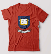 Load image into Gallery viewer, Yale University T-Shirt for Men-Brick Red-Ektarfa.online