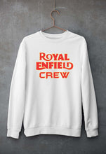 Load image into Gallery viewer, Royal Enfield Crew Unisex Sweatshirt for Men/Women-White-Ektarfa.online