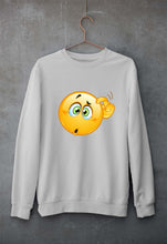 Load image into Gallery viewer, Emoji Unisex Sweatshirt for Men/Women-Grey Melange-Ektarfa.online