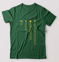 Load image into Gallery viewer, The Rings of Power T-Shirt for Men-Bottle Green-Ektarfa.online